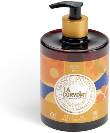  La Corvette Cosmos Organic Delices de Mediterranee Liquid Soap 500 ml - Buy Online on GoSupps.com