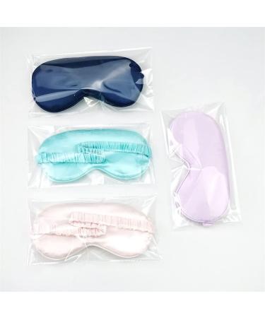 Mulberry Silk Sleep Eye Mask - Soft Good Night Eye Cover | Black 1 Count - Buy Online on GoSupps.com