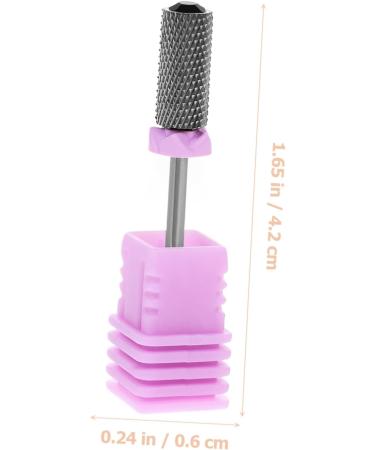 minkissy Nail Drill Bits Nail Bits Cuticle Drill Bits for Nails Manicure Accessories Manicure Supplies Carbide Drill Bits for Nails Acrylic Drill Bits Electric Nail Supplies Tungsten Steel 0.6x0.6x4.2cm As Shown3 - Buy Online on GoSupps.com
