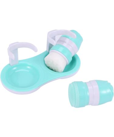 Desikixudy Manual Face Wash Artifact Brush Deep Cleansing Brush Vertical Cleansing Instrument Brush Blue - Buy Online on GoSupps.com