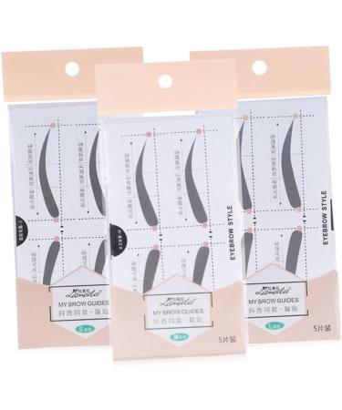 Beavorty 2 Cosmetology Kit Make up Kit Makeup Kits Eyebrow Card Eyebrow Stickers Simple Makeup Tools A607 - Buy Online on GoSupps.com