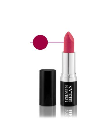 Helan I Colori Matt Lipstick - Long-Lasting Fuchsia Red Creamy Texture & Elastic Properties - Perfect Gift for Women - Made in Country  - Buy Online on GoSupps.com