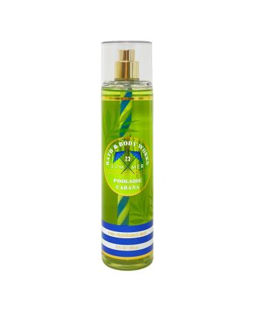 Bath & Body Works Fine Fragrance Body Spray Mist 8 fl oz / 236 mL (Poolside Cabana)