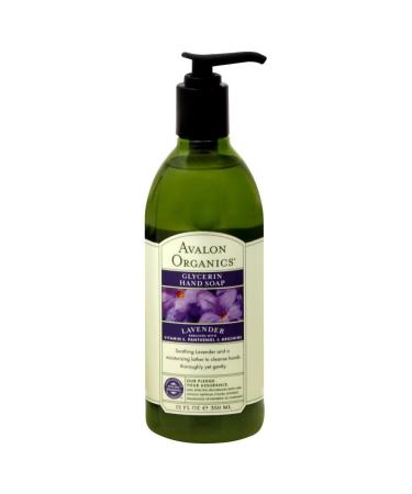 Avalon Organics Glycerin Hand Soap Nourishing Lavender 12 fl oz (355 ml)