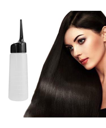 Weduspaty 1 PC Plastic Leakproof Applicator Bottle Salon Hair Cleaning Washing Pot Long Tip Applicator Bottle For Hair Color Applicator Hair Dye(5oz) applicator bottle