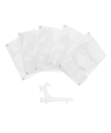 FRCOLOR FRCOLOR 1 set Eyelash training board eyelash extension supplies under-eye gel pads eyeshadow pads eyelash extension training board lash tray holder makeup training board eyelash tray