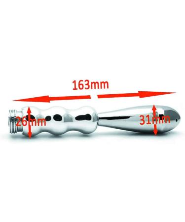 Premium Metal Shower Douche Enema Kit - Aluminum Cleaner System with 59" Hose for Effective Cleansing - International Shipping Available - Buy Online on GoSupps.com