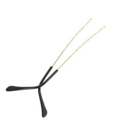 Hapinary 1 pair of ear socks Pieces of spectacles. Sunglassen bracket frame frame brick frame glasses repair set glasses arms legs glasses spectrum glasses glasses glasses.