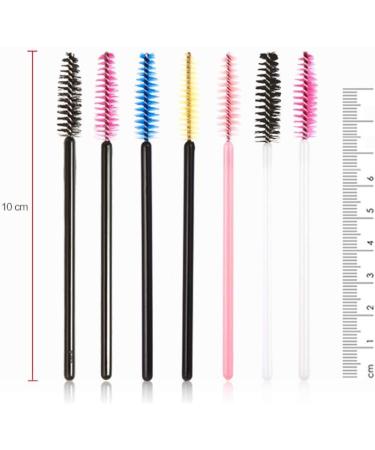 50 Pcs Disposable Eyelash Brushes Mascara Wand Applicator Brushes Cosmetics Eyewand Brushes Makeup Applicators Pink Easy to Operate - Buy Online on GoSupps.com