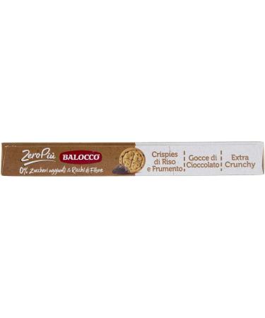  Balocco Balocco Zeroplus Chocolate Drop Biscuits 210g - Buy Online on GoSupps.com