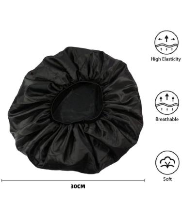 Premium Silk Bonnet for Curly Hair | Breathable Satin Sleeping Hood | Night Hat for Ultimate Comfort - Buy Online on GoSupps.com