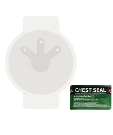 3-pack Vent Chest Seal emergency trauma association first aid set sterile wound care trauma kits of medical emergency closure with breast closure
