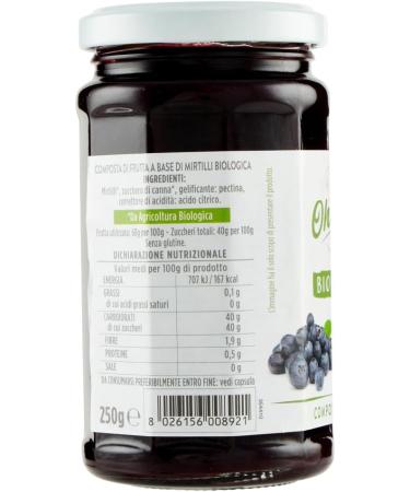 Ohi Vita Blueberry + Rigoni di Asiago Jam Test Packs Creamy Fruit Compote 250 g Jar + 1 x Felce Azzurra 100 g Talc Bag - Buy Online on GoSupps.com