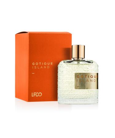 Gotique Island EDP Unisex 100ml Perfume - Joyful Top Notes of lively Fruits - Orange & Solar Middle Notes - Captivating Base of Musk & Cashmere - Vibrant & Seductive Fragrance - Made in Italy 3.4 Fl Oz (Pack of 1) Gotique Island