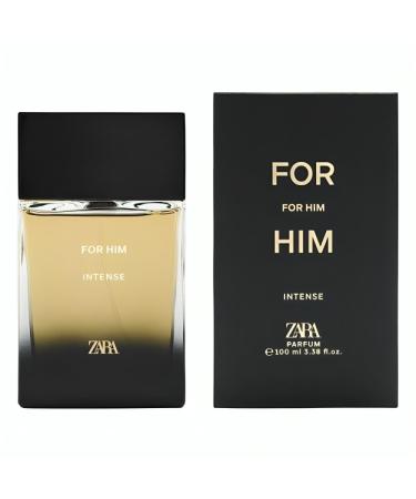 Zara For Him Intense Cologne for Men Parfum 100 ML (3.38 FL OZ)