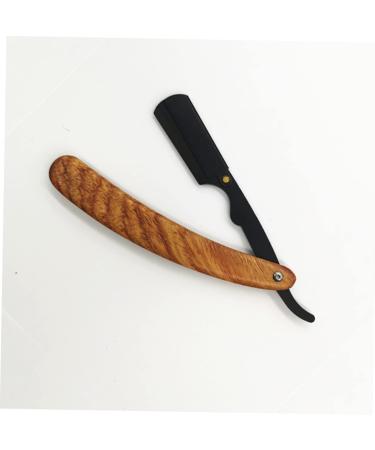 Frcolor 2-in-1 Eyebrow Razor & Hair Clipper - Professional Bamboo Manual Shaving Razor for Men - Best International Shipping - Buy Online on GoSupps.com