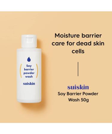 Suiskin Soy Barrier Powder Wash | Daily Exfoliating Enzyme Cleanser | Fragrance & Cruelty-Free | International Shipping Available - Buy Online on GoSupps.com
