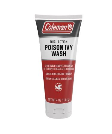Coleman Poison Ivy Wash - Removes Irritants  Moisturizes Skin for Relief from Poison Ivy  Oak  Sumac  4oz