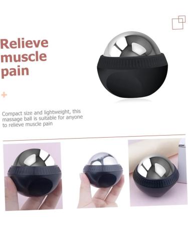 Gatuida Stainless Steel Massage Ball - 2-Pack Muscle Relief Roller for Foot & Face Massage - Comfortable Massage Device for Relaxation - Buy Online on GoSupps.com