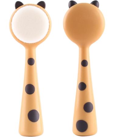 Face Wash Brush Manual Facial Tools with Cat Ears Soft Face Cleanser and Massager Brush Manual Facial Cleansing Brush Handheld Mat Scrubber for Sensitive Skin Coatuiyo - Buy Online on GoSupps.com