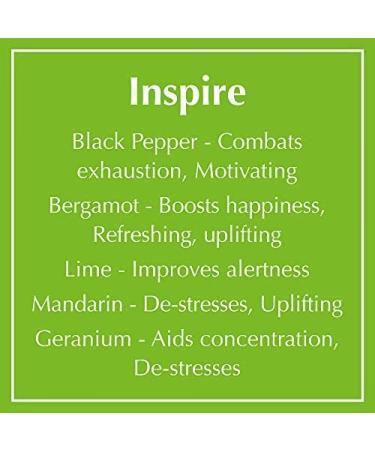 Inspire Candle - 100% Pure Essential Oils | Vegan & Naturally Scented | Clean Burn for a Calm Atmosphere - 7.76 Oz Medium - Buy Online on GoSupps.com