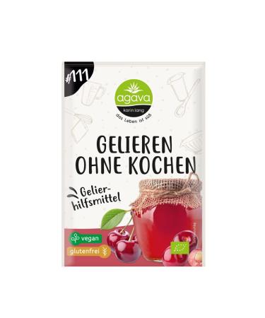 AGAVA gelling without cooking organic 18g (pack of 2)