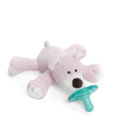 WubbaNub Infant Pacifier - Pink Bear