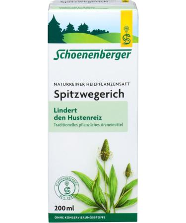 Schoenenberger Schoenenberger Organic Natural Medicinal Plant Juice (2 x 200 ml)
