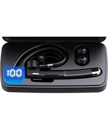 EUQQ Bluetooth Earpiece V5.1 with Noise Canceling Microphone - Hands-Free Wireless Headset for Office & Driving | Compatible with Android/iOS - Buy Online on GoSupps.com