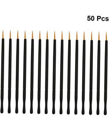POPETPOP 100 Pcs Gel Eyeliner Pencil Gel Eyeliner Brush White Eyeliner Makeup Thin Angle Liquid 10X0.5cmx2pcs Orangex2pcs - Buy Online on GoSupps.com