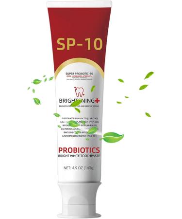 Probiotic Toothpaste 140g Whitening Reduces Yellowing Stain Removal Formula Freshens Breath Supports Gum Health Natural Wellness Toothpaste for the - Buy Online on GoSupps.com