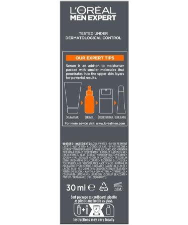 L Or al Paris Men Expert Power Age Hyaluronzuur Serum 30 ml - Buy Online on GoSupps.com