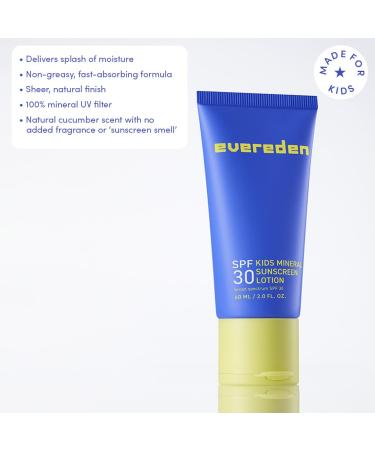 Evereden SPF 50 Fluid Silk Mineral Kids Sunscreen & Premium Mineral Sunscreen SPF 30 Set: Baby-Safe Whole-Family UVA & UVB Protection Bundle - Safe & Reef-Friendly - Buy Online on GoSupps.com