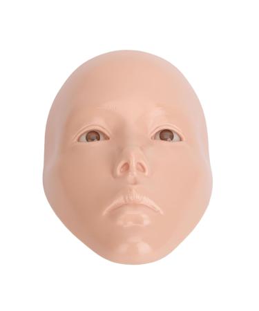5D Makeup Practice Face Set - Silicone Detachable Eyes Reusable & Easy to Clean for Artists - Improve Skills (Pink Skin - Buy Online on GoSupps.com