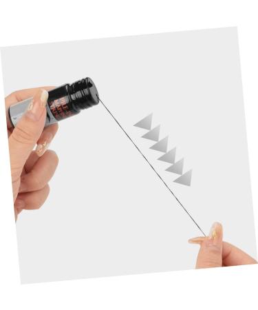 Baluue 4pcs Small Bottled Eyebrow Ruler Practical Eyebrow Ruler Aluminum Alloy - Buy Online on GoSupps.com