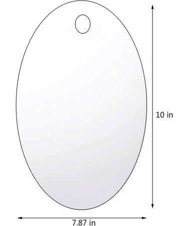 Deluxe Anti-Fog Shower Mirror with Removable Adhesive Hook and Razor Holder - Fogless Bathroom Shaving Mirror - Bathroom Accessories (10 X 7.87) - Buy Online on GoSupps.com