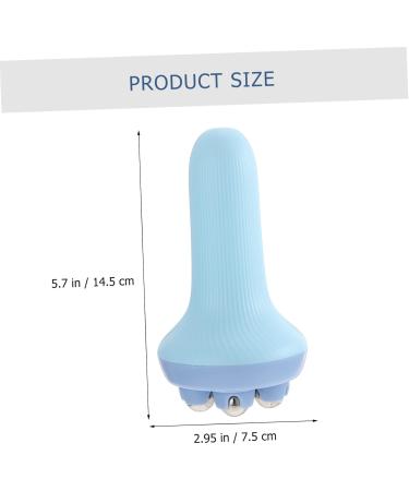 Lurrose 3-Piece Metal Ice Massage Roller Set | Effective Hair Growth & Body Leg Relief | Sports Steel Ball Massage Device 14.5x7.5cm | International Shipping Available - Buy Online on GoSupps.com