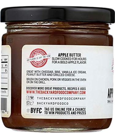 Backyard Food Co. Apple Butter - 8.5 oz Jar - Buy Online on GoSupps.com