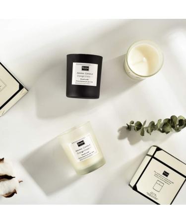 Natural Scented Candle - Pear & Freesia Aroma | Handmade Soy Wax Gift | 12-Hour Travel Candle for Meditation & Stress Relief - Buy Online on GoSupps.com