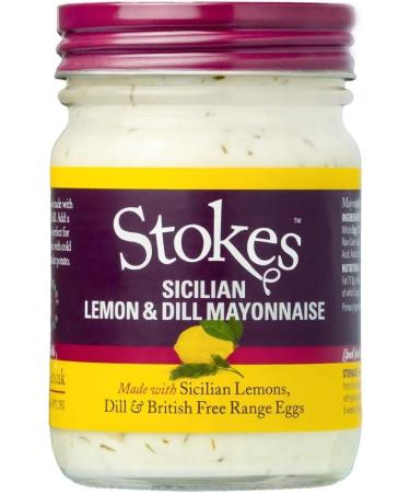 Stokes Sicilian Lemon & Dill Mayonnaise 205g - Pack of 2 - Buy Online on GoSupps.com