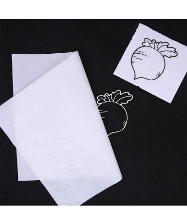 Yesallwas 50 Sheets White Carbon Transfer Paper for Wood, Paper, Canvas - A4 Size - Buy Online on GoSupps.com