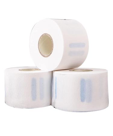 5 Rolls White Stretchable Hairdressing Neck Strips - Professional Paper Hair Cutting Tool for Salon Use - Buy Online on GoSupps.com