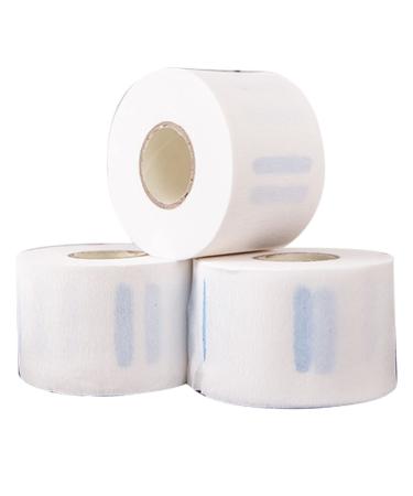 5 Rolls Neck Strips White Professional Stretchable Hairdressing Neck Strip Made of Paper Hairdressing Tool for Hair Cutting
