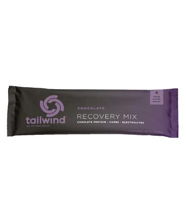 Tailwind Nutrition Rebuild Recovery Chocolate Drink Mix 12 Pack, Complete Protein with Electrolytes, Free of Gluten, Soy, and Dairy, Vegan