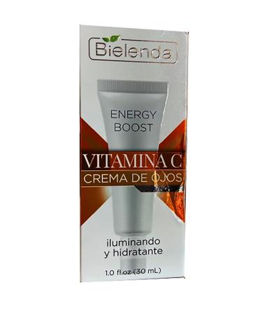 Bielenda Energy Boost Vitamin C Eye Cream - Brightening & Hydrating - 1.0 fl oz - Buy Online on GoSupps.com