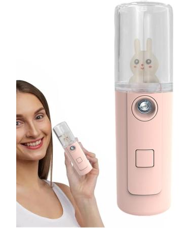 Mist Sprayer - Sprayer Mister Hydrating Portable - Hydrating USB Rechargeable for Eyelash Extensions Face Face L8-little Pink Rabbit - Buy Online on GoSupps.com