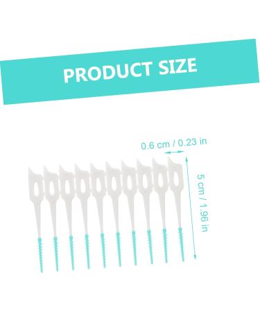Partykindom 400 STK Interdental Brushes - Portable Tooth Cleaning Flap Picks for Braces | Professional Dental Tools - Buy Online on GoSupps.com