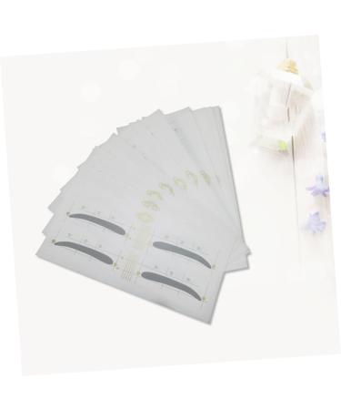 FOMIYES 36 Pcs 48 Eyebrow Shaping Stencils Eyebrow Model Sticker Eyebrow Makeup Tools Eyebrow Stickers - Buy Online on GoSupps.com