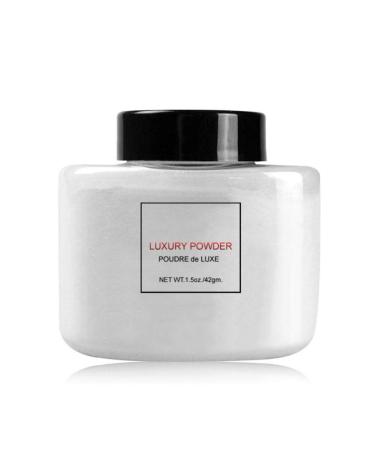 Allbesta Banana Oil Control Loose Powder Translucent Silk Setting Powder Finishing 4 Colors Makeup (01#)