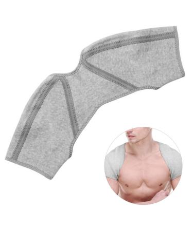 Double Shoulder Brace M - Shoulder Support Brace Pain Relief Compression Shoulder Warm Wrap Protector Double Shoulder Support Double Shoulder Brace Grey Medium - Buy Online on GoSupps.com